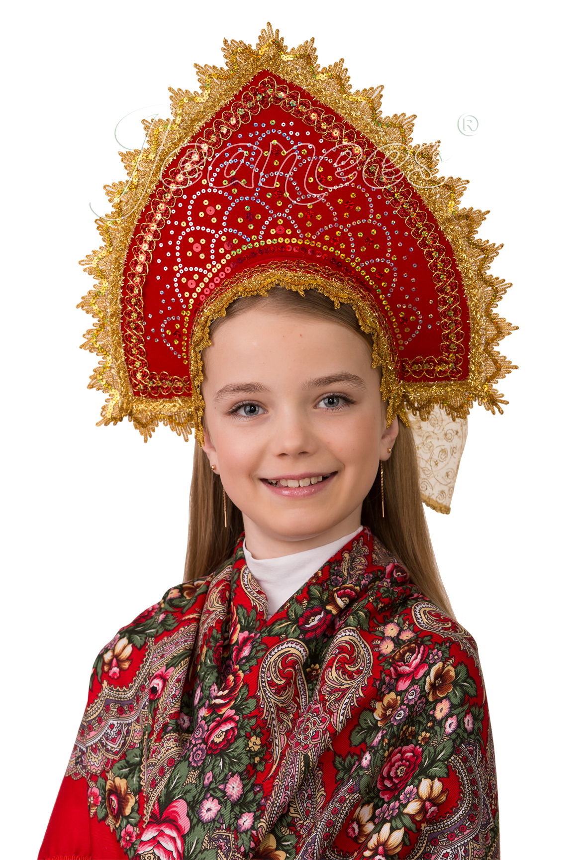 Кокошник Сказочный, детский
